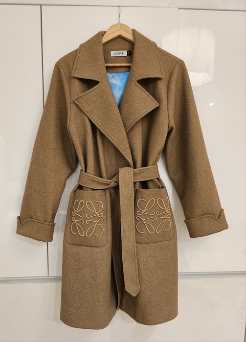 LOEWE палто кашмир и вълна M