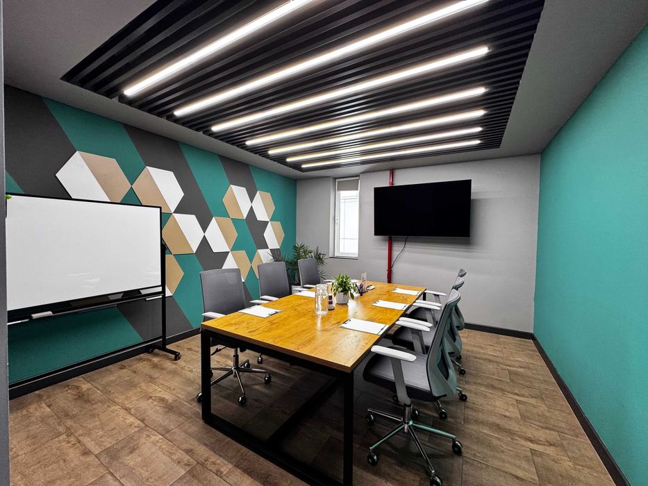 готовый офис с ремонтом в БЦ в формате коворкинга 24/7 в