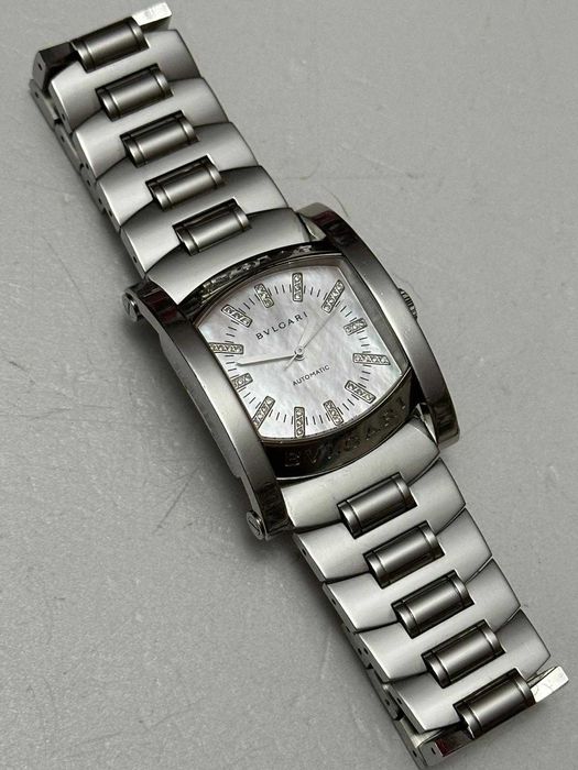 CEAS BVLGARI ASSIOMA - Automatic - Diamonds - Mother Of Pearl - Unisex !