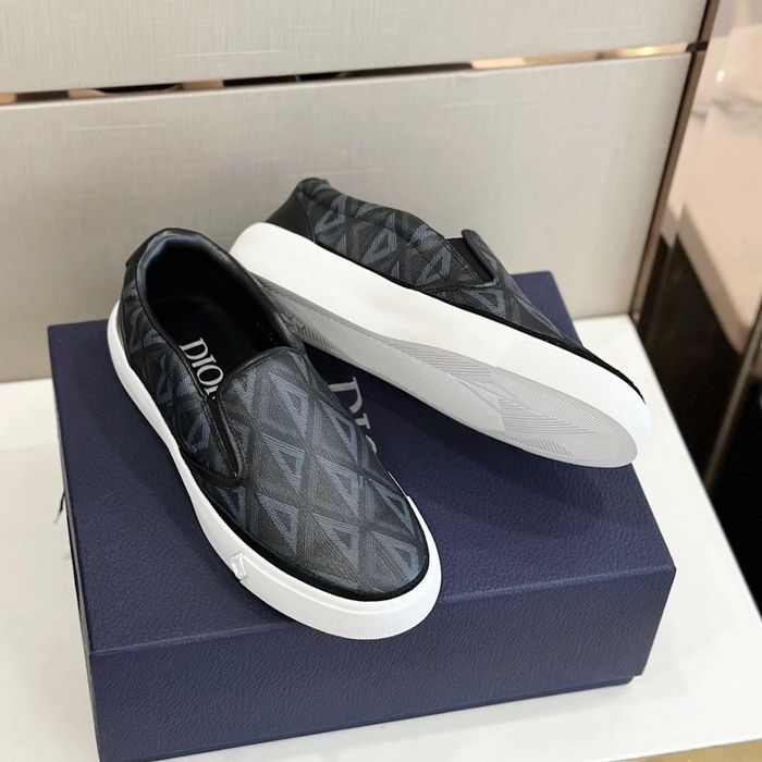 CD Slip-On Oblique Black