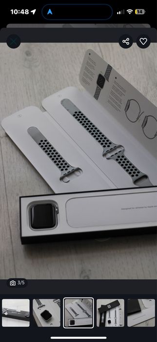 Эпл Вотч 44 mm nike