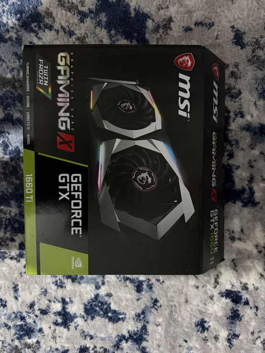 Placa video MSI GeForce GTX 1660ti 6Gb