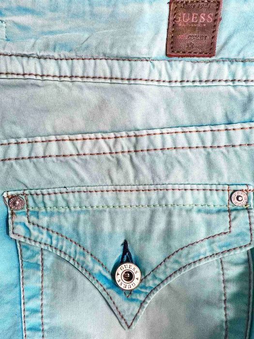 Сини guess дънки тип чарлстон