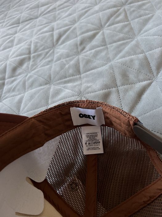Obey brown cap bn