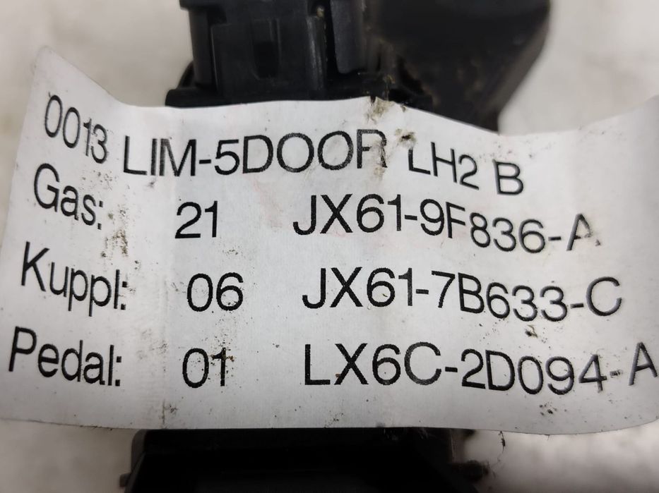 Pedala acceleratie Jx619f836a Ford Focus 4 [2018 - 2022] 1.5 tdci ztd