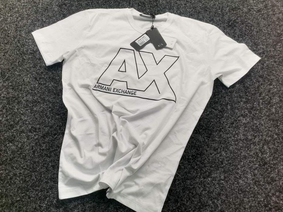 Мъжка тениска 2хл ПОСЛЕДНА Бройка  с къс ръкав Armani Exchange