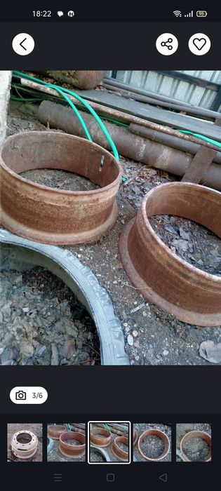 Диски на КАМАЗ, ЗИЛ