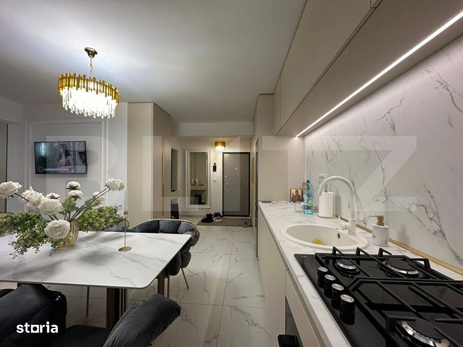 Apartament 2 camere, ultramobilat, 52 mp, zona Visan