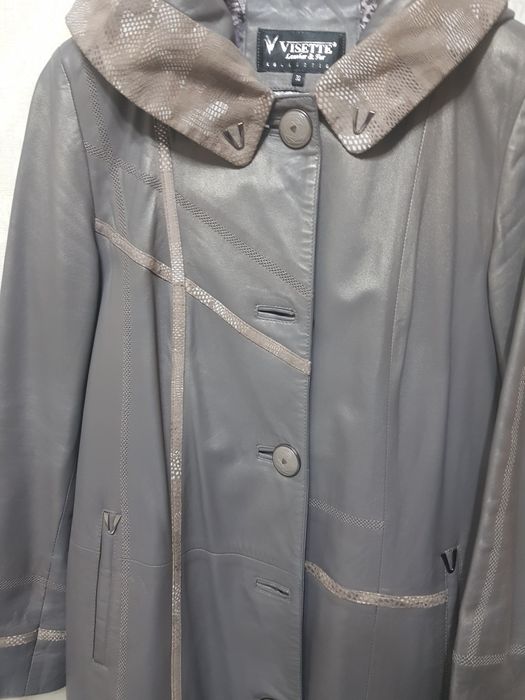 Продам плащ кожаный