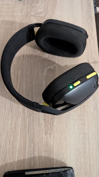 Casti gaming wireless Logitech G435 Lightspeed, Negru
