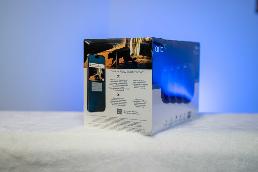 Kit 4 camere supraveghere wireless -Arlo Pro Ultra 2 (4K, SmartHub)