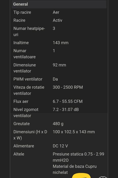 Cooler CPU Scythe Katana 4