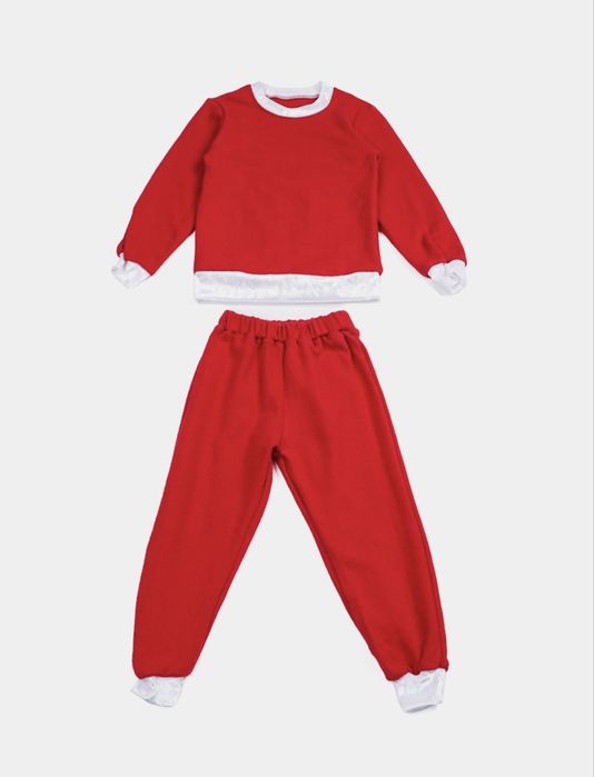 Карнавальный костюм Деда Мороза, детский. Кор Бобо кийими