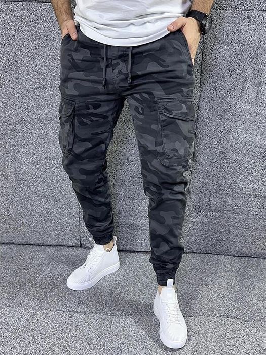 Камуфлажен карго панталон