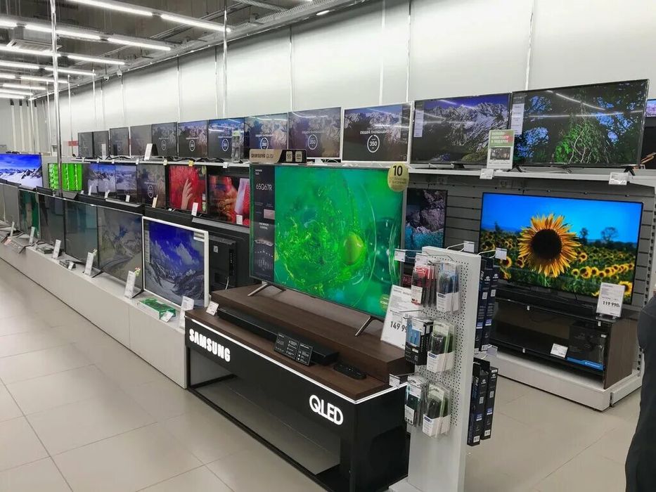 55 Телевизор  SMART +Android14 +Samsung +WiFi +YouTube