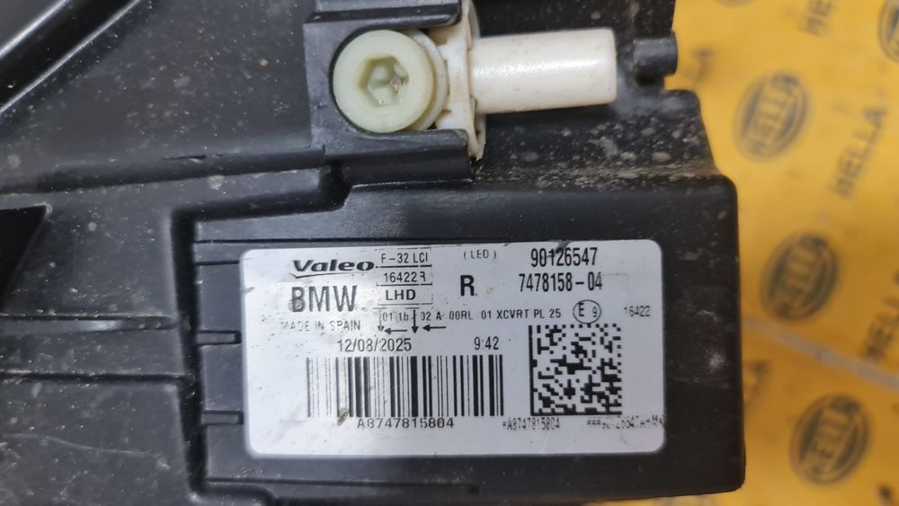 Far dreapta full led adaptive BMW 4 F32 F33 F36 M4 F82 facelift lci 7478158