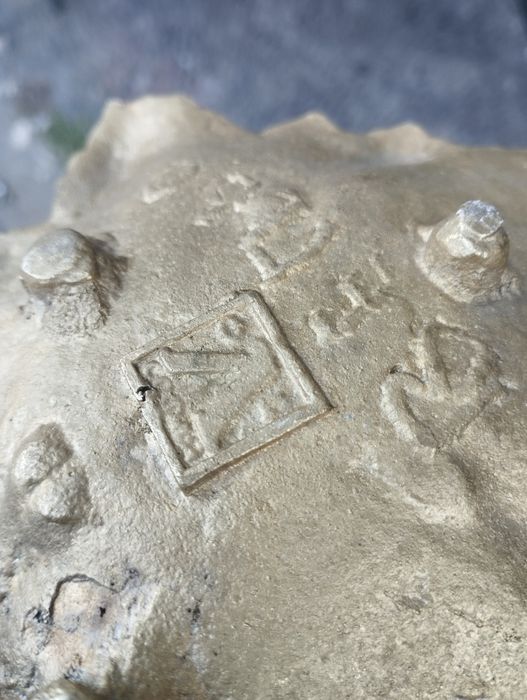 Месингов пепелник с лого Левски София