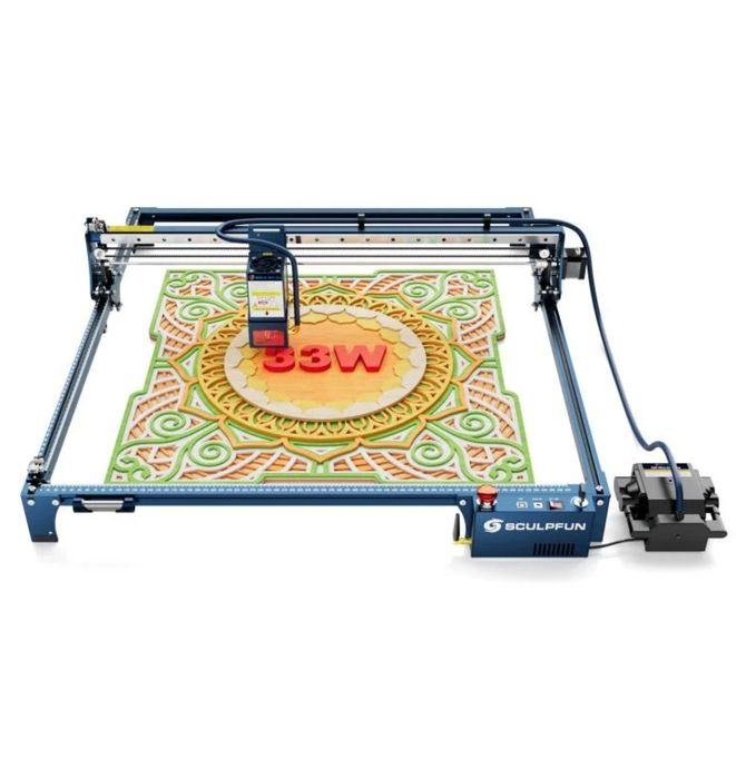 Vand laser Sculpfun 33w foarte puțin utilizat
