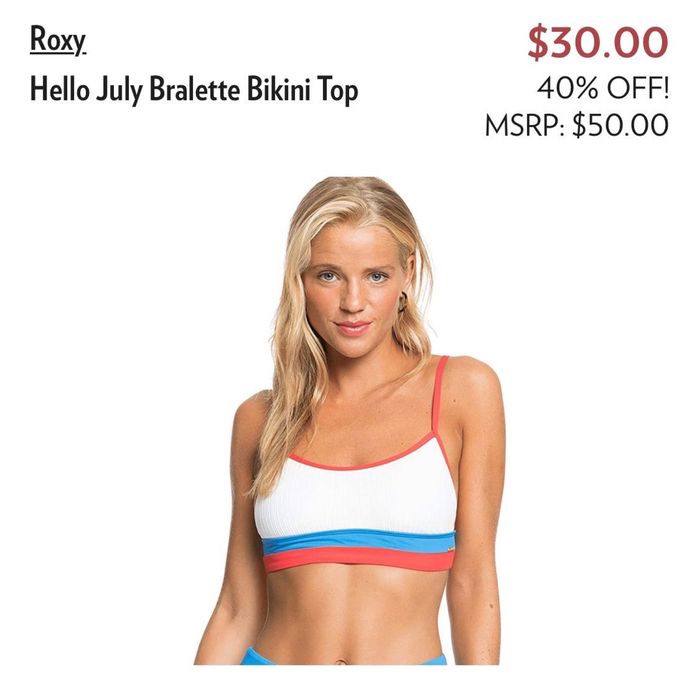 Новый купальник Roxy, бикини