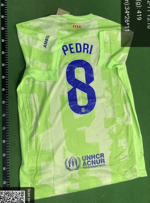 Tricou Pedri barcelona