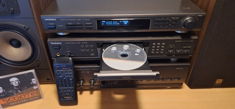 Technics  componente / amplificator / cd / tuner