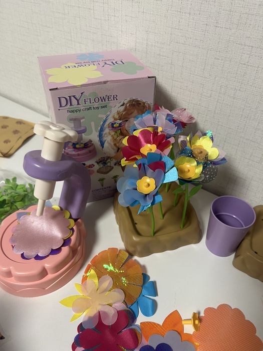 3D детски комплект за изработка на цветя