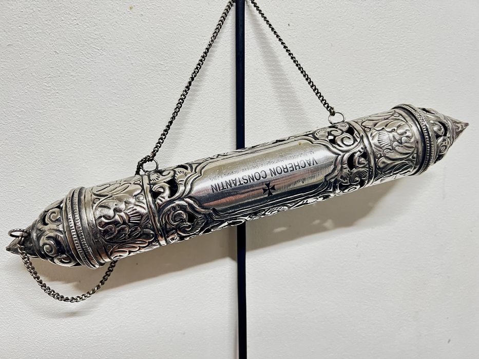 Suport documente antic vintage posibil Argint Sterling 925