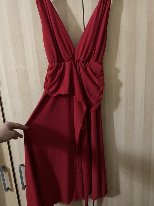 Официална копринена рокля