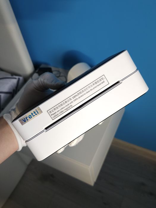 Imprimantă Termică AWB Vretti DB601 + 400 Etichete  +  Suport Etichete