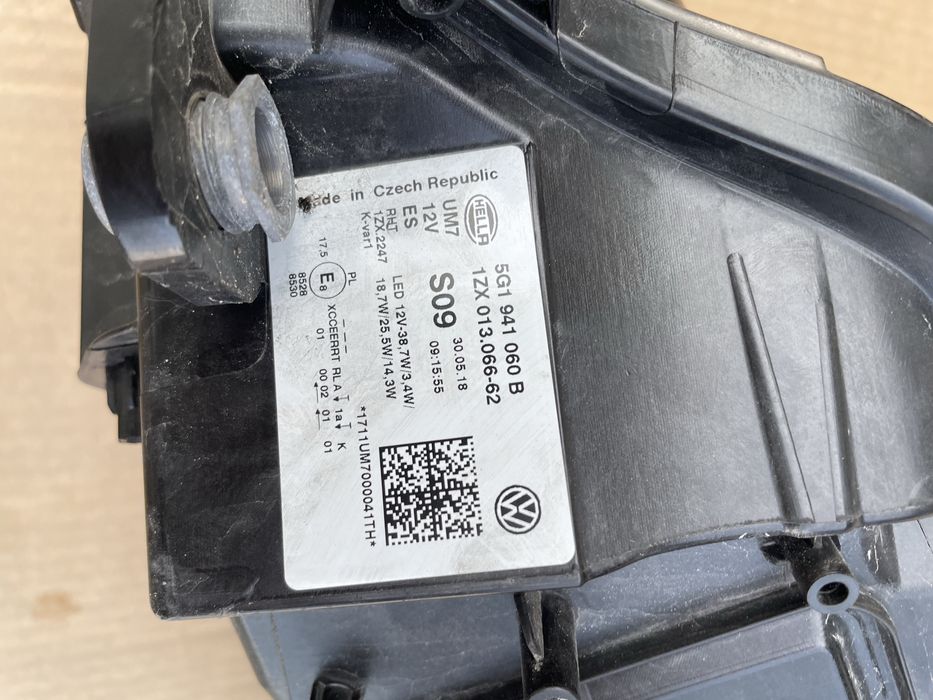 Фар VW Golf 7 R-LINE/GTI - Full Led | 2018