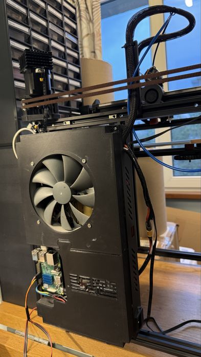 Imprimanta 3D CoreXY, Raspberry Pi 3, Orbiter V2, Volcano UHF, pana la 15 000 mm/s^2