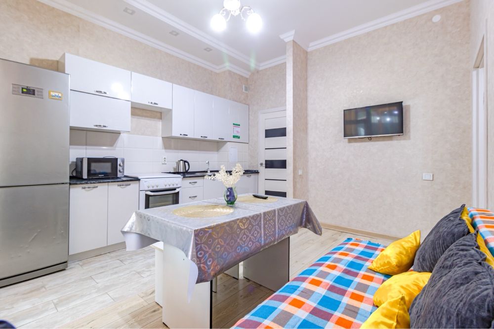 Сдам 1 ком кв левый берег Мангилик ел