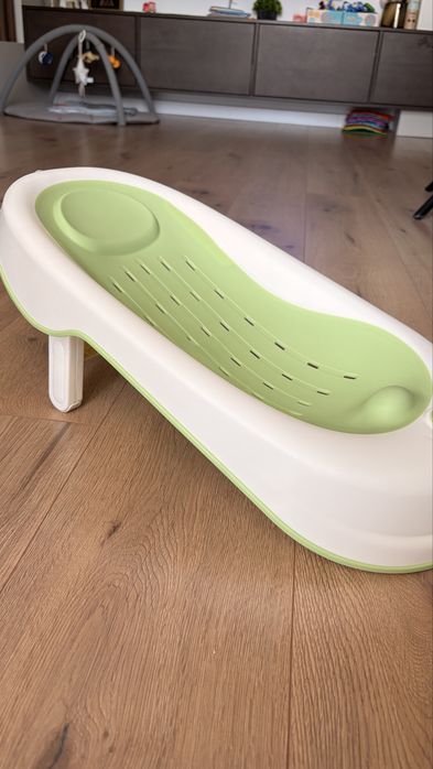 Suport anatomic anti-alunecare pliabil pentru baie