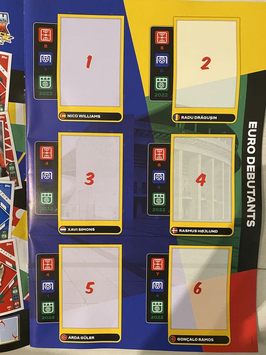 Album euro Lidl necompletat