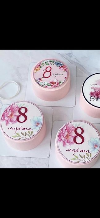 Вкусные торты на 8 марта