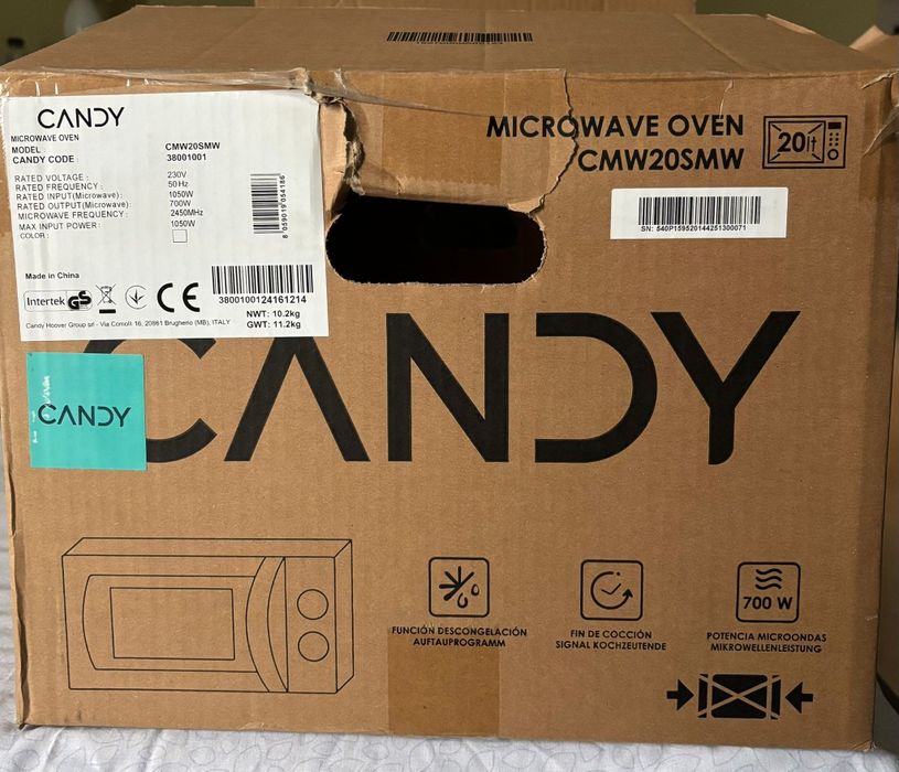 Microondas Candy