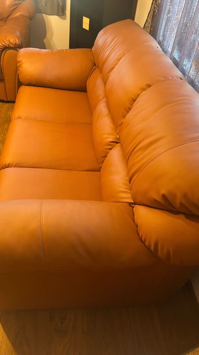 Set canapele piele Elvila 3+2