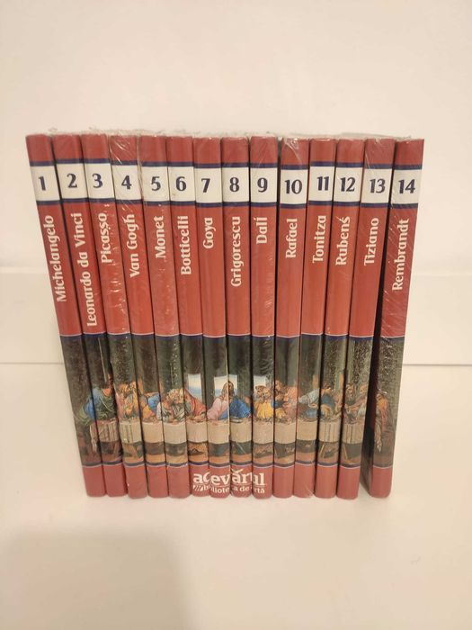 Colecția „Pictori de Geniu” – completă, sigilate, stare impecabilă