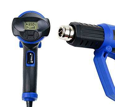 Пистолет за промишлени цели с горещ въздух + Дисплей НОВ с гаранция