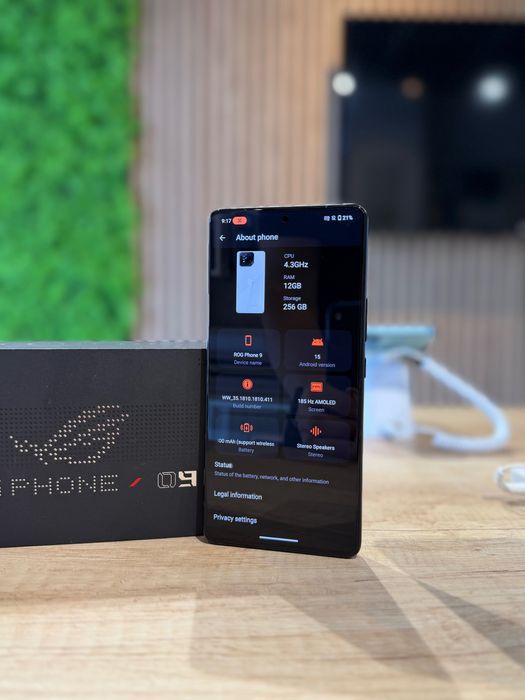 Asus Rog phone 9 256Gb/Garantie 12 luni @atsgsm.ro