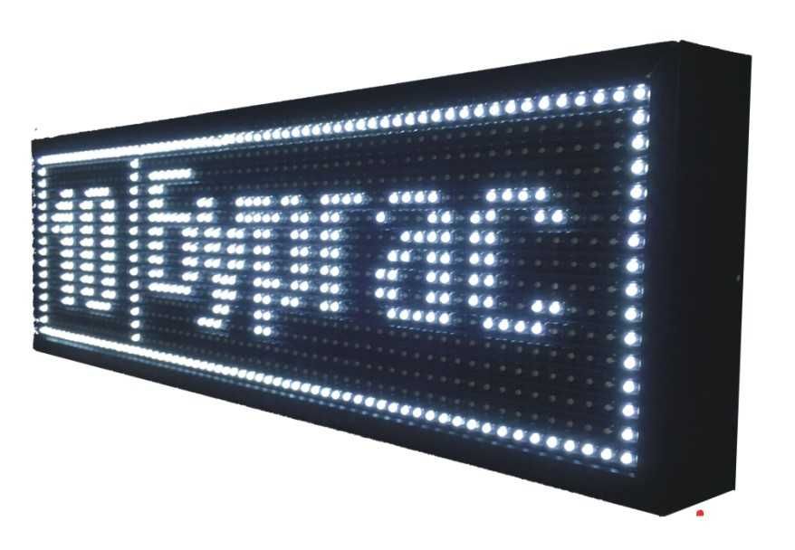 ИНФОРМАЦИОННО ТАБЛО за БУС светодиодно, 12 волта.