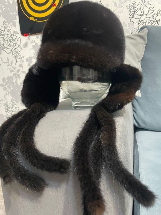 Продам шапку норковую