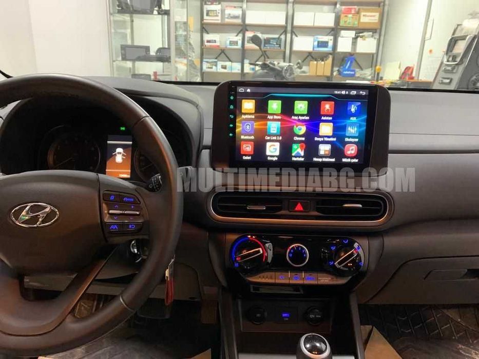 Hyundai Kona 2018 - 2022 Мултимедия Навигация Android