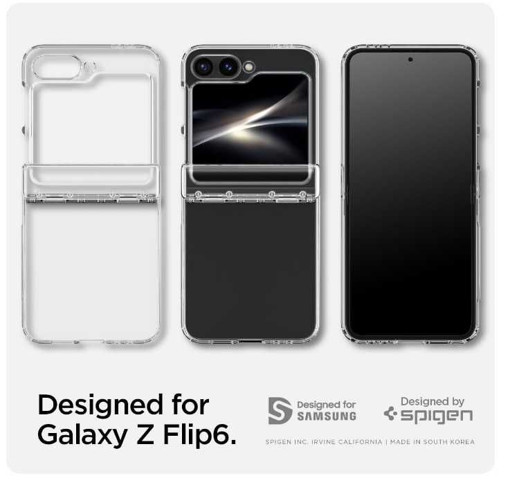 Калъф за Samsung Galaxy Z Flip 6 - Crystal Clear