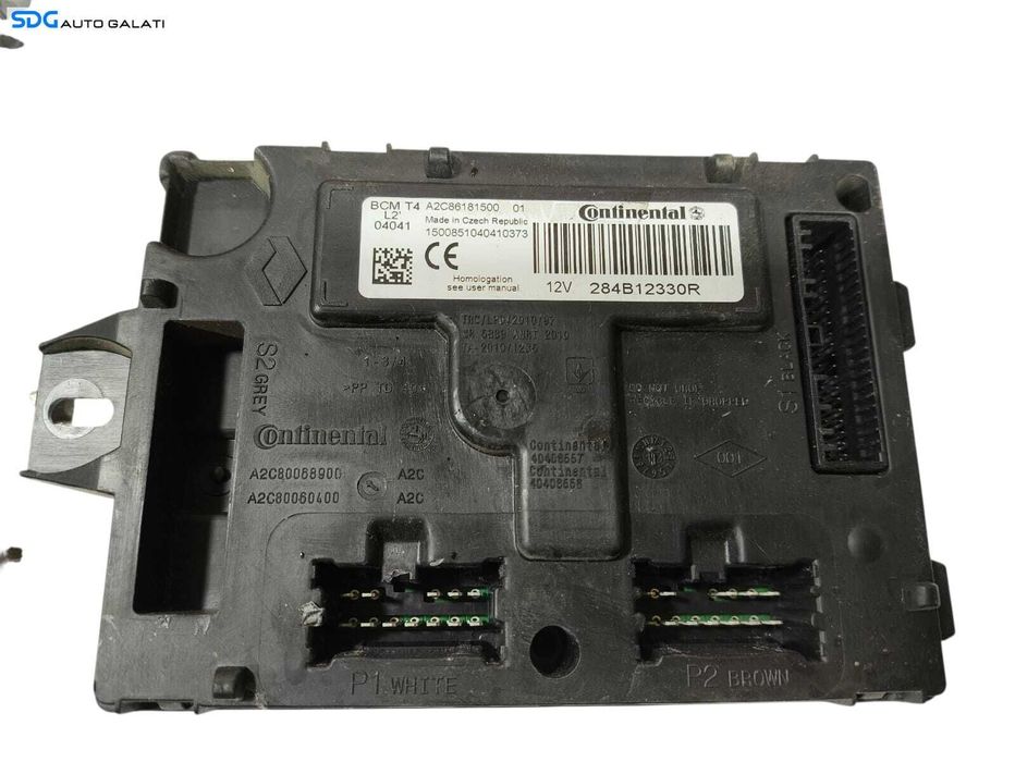 Kit Pornire ECU Caculator Motor Confort Cititor Chei Cheie CIP Imobilizator Dacia Logan 2 1.5 dCi 2012 - 2018 Cod 0281030439 237102213R 237104128R 285910001R [LR1639]