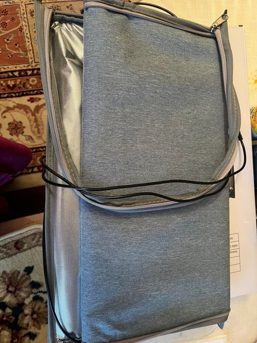 LED синий световой короб