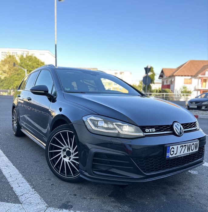 Golf 7.5  GTD 2.0 184CP * Euro 6 *Preț cash:13400€ Schimb cu Bmw G05