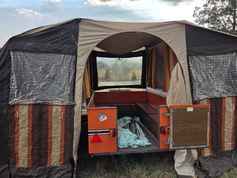 Ремарке Палатка. Внос от Швейцария!