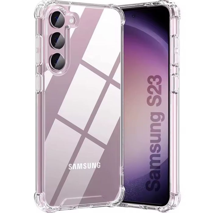 Husa Samsung S20/S21/S22/S23/S24/S25/S26 Plus Ultra Clear Anti Soc Case