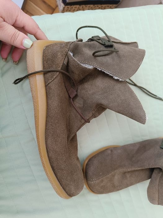 Зимни боти естествен велур 38 номер